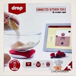 Drop Connected Wireless Kitchen Scale For Apple iPad & Recipe App!